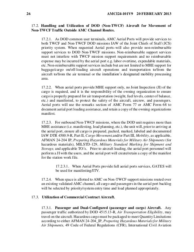 atoc duties amc form 68