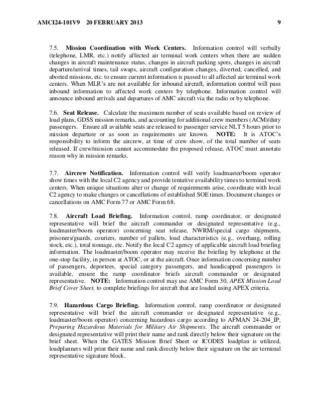 atoc duties amc form 68