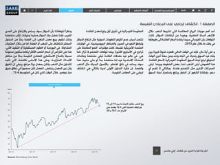 TF ‫فوركس‬‫الربع‬‫هذا‬ ‫السلع‬ ‫كلي‬‫اقتصاد‬ ‫االسهم‬‫أسواق‬ ‫الهادي‬‫والمحيط‬‫آسيا‬ ‫تابعنا‬
‫النفيسة‬‫المعادن‬‫على‬‫ايجابي‬‫انكشاف‬:1‫الصفقة‬
75 ‫إلى‬ 74 ‫بين‬ ‫ما‬ ‫الفضة‬ ‫مقابل‬ ‫الذهب‬ ‫بيع‬
‫جني‬ ‫وهدف‬ 76.5 ‫أعلى‬ ‫الخسارة‬ ‫ايقاف‬ ‫مع‬
.68 ‫و‬ 70.5 ‫عند‬ ‫األرباح‬
30
35
40
45
50
55
60
65
70
75
80
jan-11 jan-12 jan-13 jan-14 jan-15
Ratio
‫الفضة‬ ‫الى‬ ‫الذهب‬ ‫معدل‬
Source: Bloomberg, Saxo Bank
‫هانسن‬ ‫أولي‬ ‫كتابات‬ ‫من‬ ‫المزيد‬ ‫لقراءة‬ ‫هنا‬ ‫انقر‬TF
‫خالل‬ ‫الذهب‬ ‫اختبرها‬ ‫التي‬ ‫المعاكسة‬ ‫الرياح‬ ‫موجات‬ ‫أهم‬ ‫أحد‬
‫كانت‬ ،‫الدوالر‬ ‫ارتفاعات‬ ‫عن‬ ‫وبعيدا‬ ،‫الماضية‬ ‫الستة‬ ‫األشهر‬
‫طبيعتها‬‫إلى‬‫الفائدة‬‫أسعار‬‫بإعادة‬ ‫سيبدأ‬‫الفيدرالي‬‫بأن‬ ‫التوقعات‬
.2015 ‫عام‬ ‫خالل‬ ‫ما‬ ‫وقت‬ ‫في‬
‫بين‬ ‫كبيرة‬ ‫فجوة‬ ‫ظهرت‬ ‫الحالي‬ ‫الوقت‬ ‫في‬ ‫فإنه‬ ،‫حال‬ ‫أية‬ ‫على‬ ‫و‬
‫الوقت‬ ‫أخرى‬ ‫جهة‬ ‫ومن‬ ‫واحد‬ ‫اتجاه‬ ‫في‬ ‫يتحرك‬ ‫السوق‬ ‫فيه‬ ‫وقت‬
.‫الفائدة‬ ‫ألسعار‬ ‫الفيدرالية‬ ‫المفتوحة‬ ‫السوق‬ ‫لجنة‬ ‫لرفع‬ ‫المتوقع‬
‫تبقى‬ ‫وبينما‬ ‫الضغوط‬ ‫بعض‬ ‫تحت‬ ‫الذهب‬ ‫أبقى‬ ‫الغموض‬ ‫هذا‬
‫أي‬ ‫تقدم‬ ‫ال‬ ‫وبالتالي‬ ‫هادئة‬ ‫التضخم‬ ‫مثل‬ ‫األخرى‬ ‫المحركات‬
‫السوق‬ ‫لجنة‬ ‫باستمرار‬ ‫يرتفع‬ ‫الخطر‬ ‫أن‬ ‫الشعور‬ ‫بإمكاننا‬ ،‫دعم‬
.‫الفائدة‬ ‫لمعدل‬ ‫رفع‬ ‫أول‬ ‫تأجيل‬ ‫في‬ ‫الفيدرالية‬ ‫المفتوحة‬
‫الدوالر‬ ‫ارتفاع‬ ‫مثل‬ ‫الدولية‬ ‫التطورات‬ ‫القيام‬ ‫عدم‬ ‫أسباب‬ ‫تشمل‬
‫الواليات‬ ‫في‬ .‫الجيوسياسية‬ ‫والمخاطر‬ ‫الصين‬ ‫في‬ ‫النمو‬ ‫وتباطؤ‬
‫على‬ ‫المفاجئة‬ ‫النمو‬ ‫مؤشرات‬ ‫كانت‬ ،‫نفسها‬ ‫األمريكية‬ ‫المتحدة‬
‫كما‬ ‫تزال‬ ‫ال‬ ‫التضخم‬ ‫توقعات‬ ‫بينما‬ ‫األخيرة‬ ‫األسابيع‬ ‫في‬ ‫تراجع‬
‫وعائدات‬ ‫منخفضة‬ ‫تبقى‬ ‫الفائدة‬ ‫معدالت‬ ‫فيه‬ ‫عالم‬ ‫في‬ .‫هي‬
‫هذا‬ ،‫سلبية‬ ‫حتى‬ ‫أو‬ ً‫ا‬‫جد‬ ‫منخفضة‬ ‫إما‬ ‫فيه‬ ‫األساسية‬ ‫السندات‬
‫الذهب‬ ‫مثل‬ ‫البديلة‬ ‫باألصول‬ ‫اهتمام‬ ‫خلق‬ ‫في‬ ‫يساعد‬ ‫سوف‬
‫انكشاف‬ ‫هي‬ ‫بالتالي‬ ‫لدينا‬ ‫األولى‬ ‫التداول‬ ‫فكرة‬ ‫إن‬ .‫والفضة‬
.‫النفيسة‬ ‫المعادن‬ ‫على‬ ‫ايجابي‬
‫المدى‬ ‫على‬ ‫باالرتفاع‬ ‫يستمر‬ ‫سوف‬ ‫الدوالر‬ ‫بأن‬ ‫لتوقعاتنا‬ ً‫ا‬‫ونظر‬
‫منخفضة‬ ‫تقلب‬ ‫وخيارات‬ ‫محايدا‬ ‫الدوالر‬ ‫بقاء‬ ‫نفضل‬ ‫فإننا‬ ‫القريب‬
‫الدخول‬ ‫من‬ ً‫ال‬‫بد‬ ‫الفضة‬ ‫إلى‬ ‫الذهب‬ ‫معدل‬ ‫ببيع‬ ‫لنقوم‬ ‫وذلك‬
‫المنتجات‬ ‫خالل‬ ‫من‬ ‫إما‬ ،‫الفضة‬ ‫أو‬ ‫الذهب‬ ‫على‬ ‫النكشاف‬ ‫المباشر‬
.‫اآلني‬ ‫التنفيذ‬ ‫أو‬ ‫المستقبلية‬ ‫العقود‬ ‫أو‬ ‫البورصة‬ ‫في‬ ‫المتداولة‬
‫مدفوعة‬‫ستكون‬ً‫ا‬‫ارتفاع‬‫األكثر‬‫الذهب‬‫أسعار‬‫أن‬‫افتراض‬‫على‬‫هذا‬
‫مخاطر‬ ‫من‬ ً‫ال‬‫بد‬ ‫النفيسة‬ ‫للمعادن‬ ‫االستثماري‬ ‫بالمناخ‬ ً‫ا‬‫مسبق‬
‫تتجه‬ ‫التي‬ ،‫فالفضة‬ ‫األساس‬ ‫هذا‬ ‫وعلى‬ .‫المتزايدة‬ ‫األحداث‬
‫تتفوق‬ ‫ان‬ ‫ينبغي‬ ،‫مرتفع‬ ‫بيتا‬ ‫بمعدل‬ ‫ولكن‬ ‫الذهب‬ ‫مثل‬ ‫للتداول‬
‫ضيق‬ ‫نطاق‬ ‫في‬ ً‫ا‬‫محصور‬ ‫كان‬ ‫المعدل‬ .‫ينخفض‬ ‫المعدل‬ ‫نرى‬ ‫وأن‬
. 73.4 ‫المتوسط‬ ‫في‬ ‫كان‬ ‫الذي‬ ‫الوقت‬ ‫خالل‬ ‫نوفمبر‬ ‫منذ‬
 