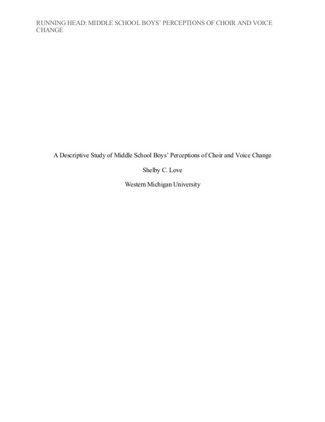 Research paper on love