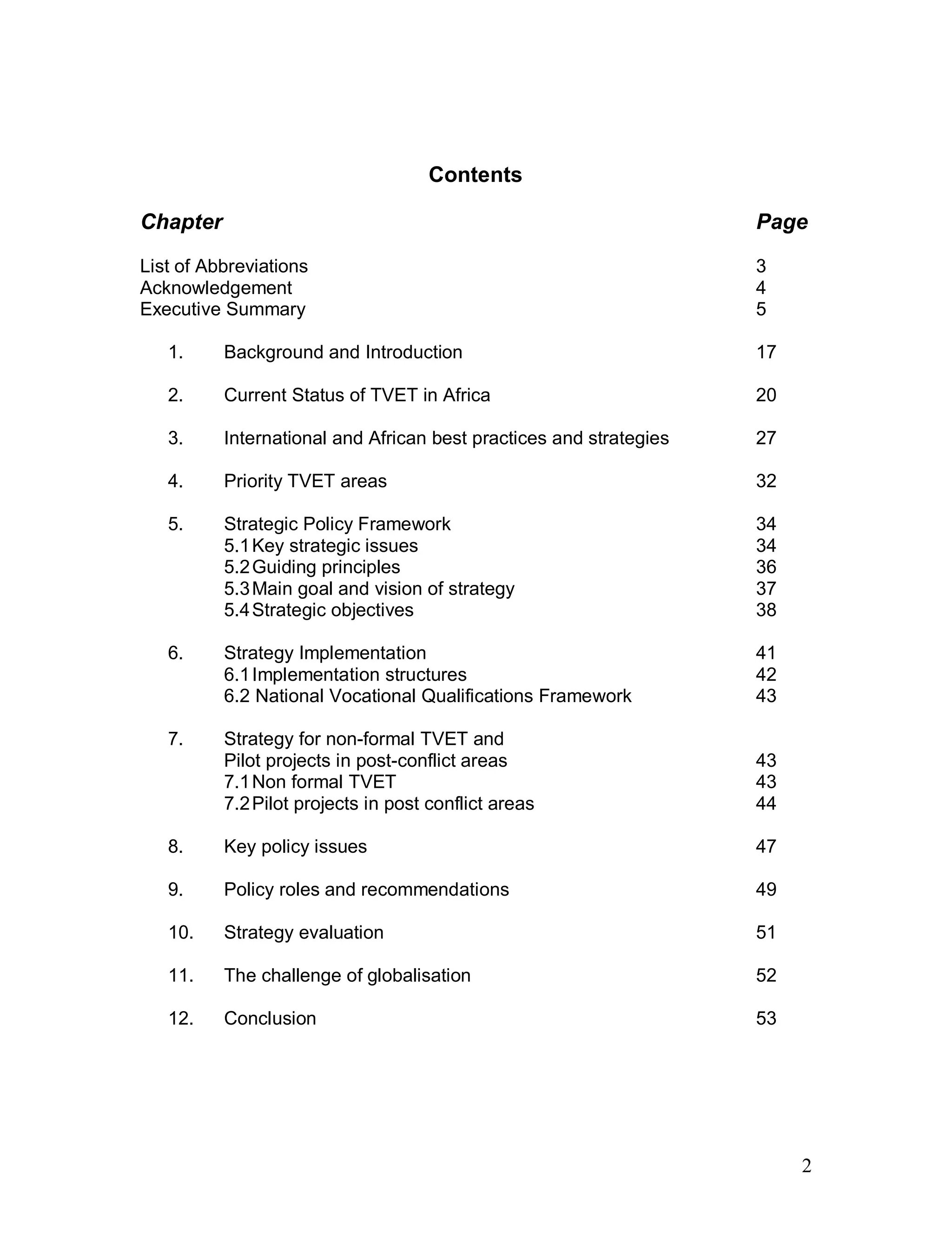 Strategies to revitalize TVET in Africa | PDF