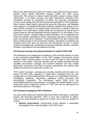 Strategies to revitalize TVET in Africa | PDF