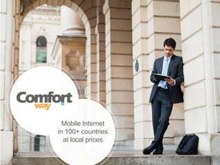 Mobile Internet
in 100+ countries
at local prices
 