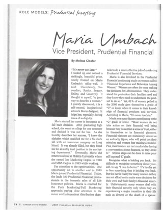 GSW Financial Guide M Gasnick Cloeter published articles