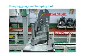 Bumping gauge and bumping tool:
 