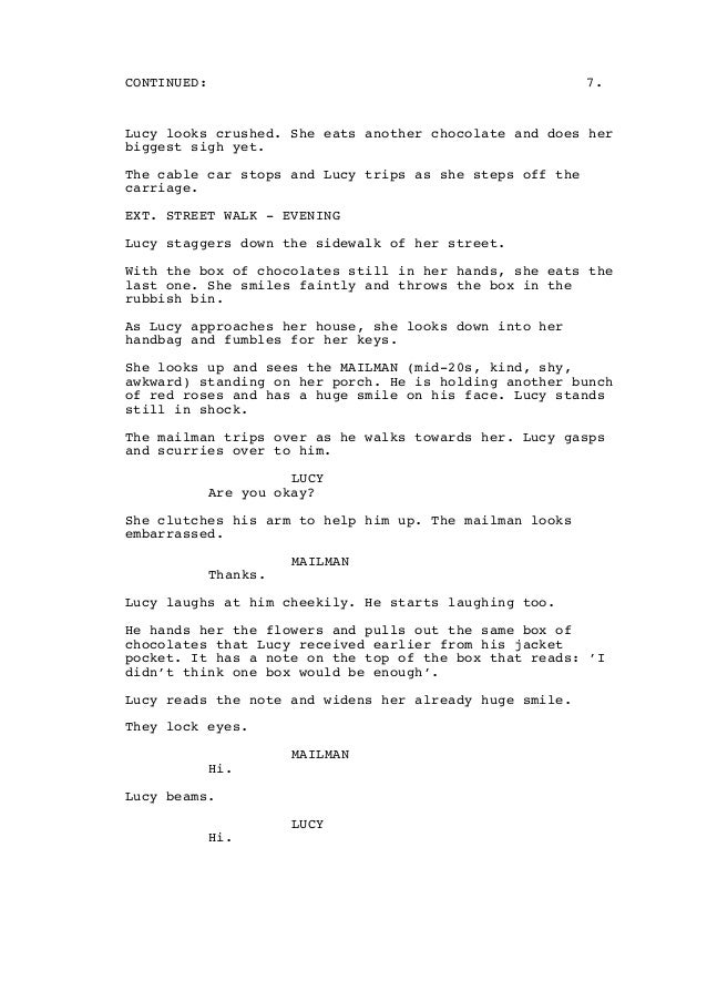 Animated Short Story Script