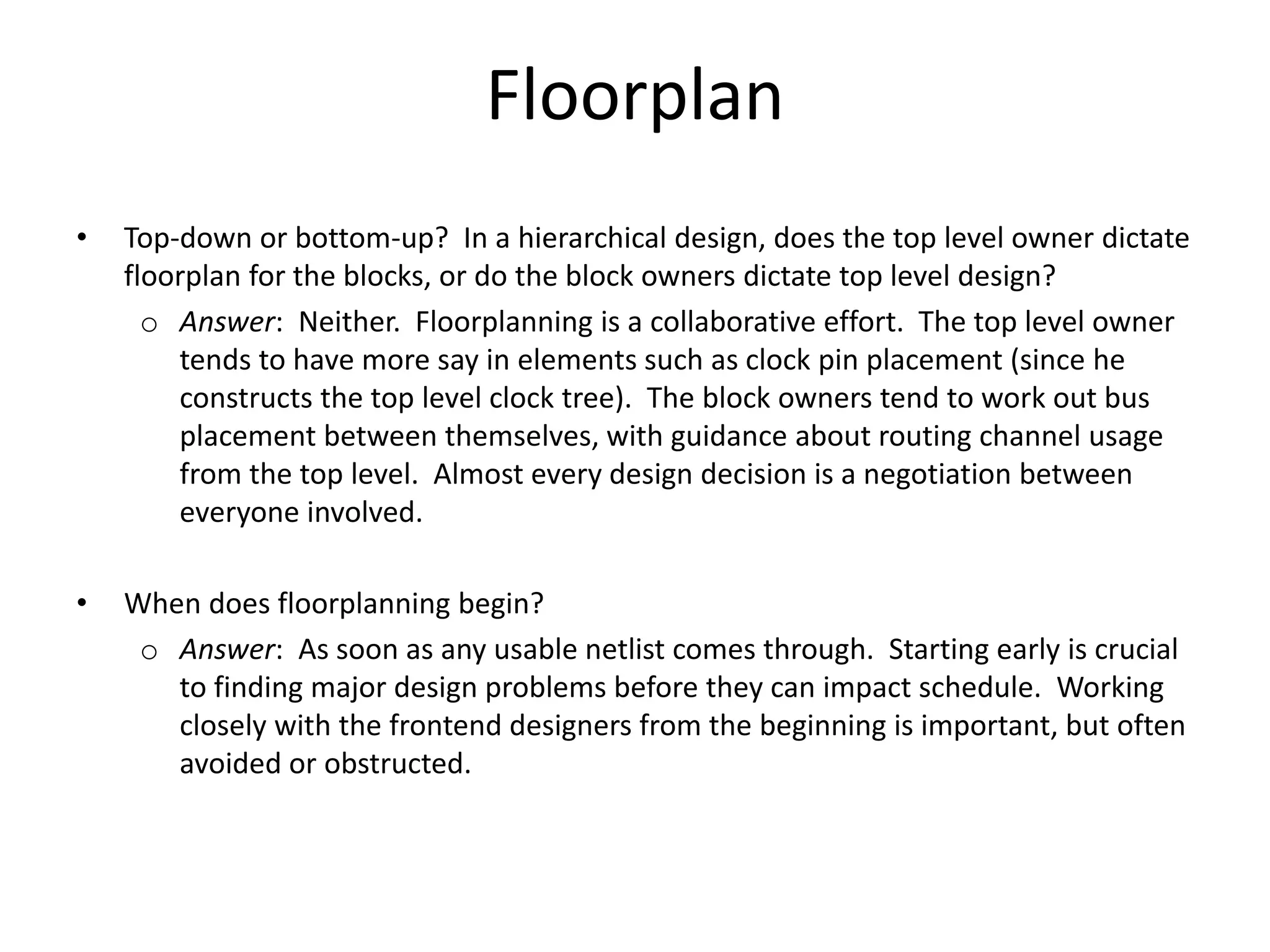 Physical Design overview | PPTX