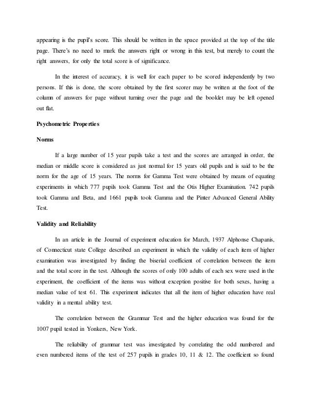 psychological essays