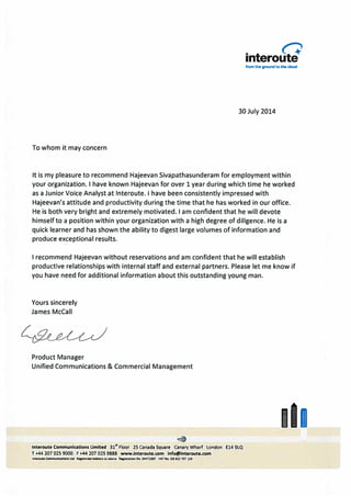 Reference Letter_Interoute