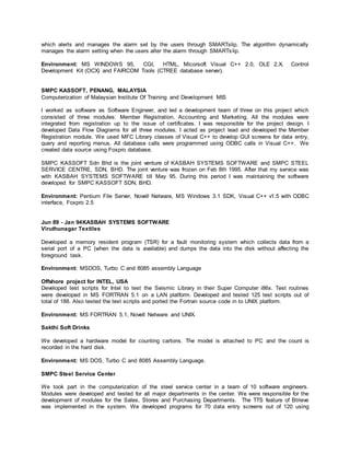 C Alert Shan _Java Architect | DOCX