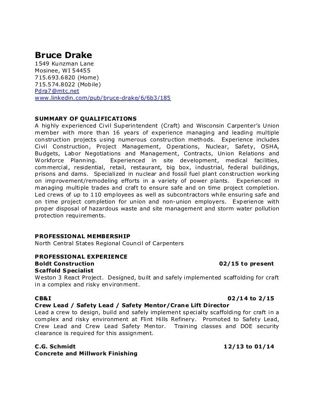 resume certifications