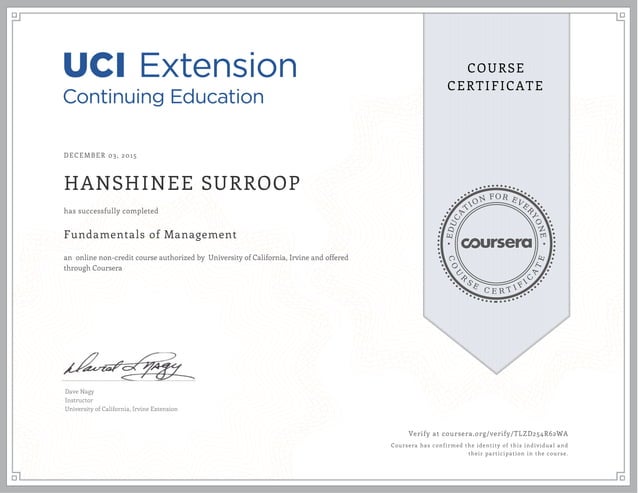 Coursera TLZD254R62WA | PDF