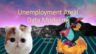 Unemployment Areal
Data Modeling
Nate Crouse
STAT 579
 