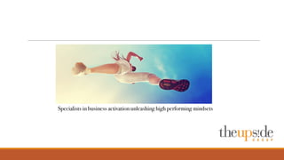 Specialists in business activation unleashing high performing mindsets
 