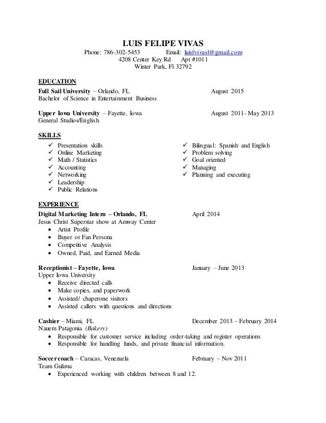 Resume Career Dev Open Door