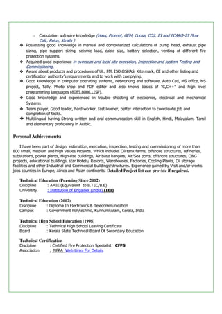 Nisanth April 2015 | PDF | Civil Engineering Industry | Industries