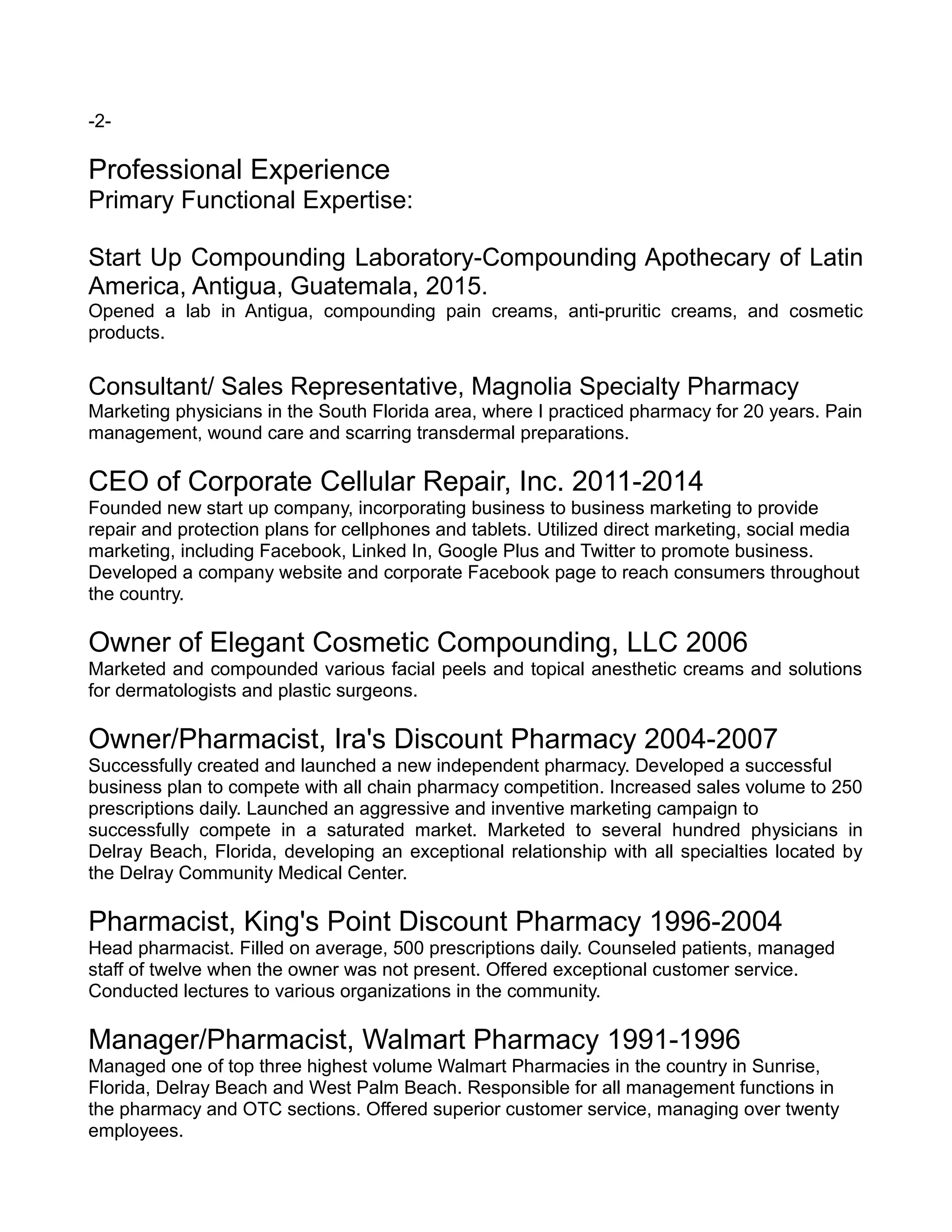 Profeesional Profile 6 | ODT