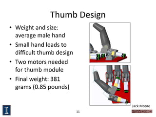 Senior Design - Myoelectric Prosthetic Hand | PPTX