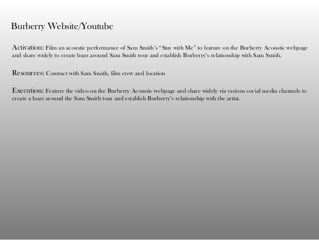 burberry web youtube