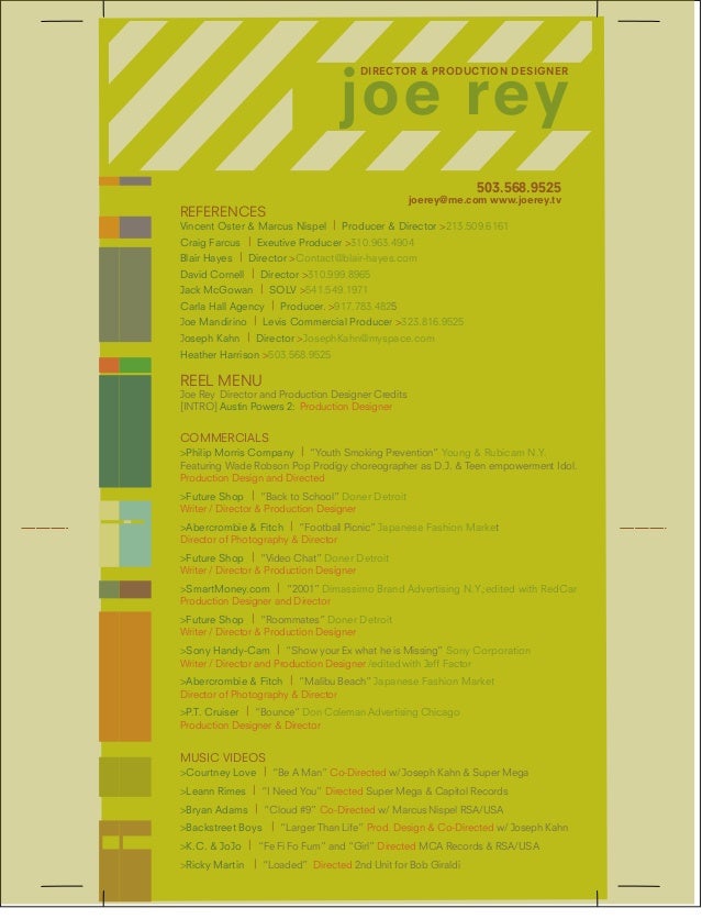 joe rey double sided folded resume mca two side flyers