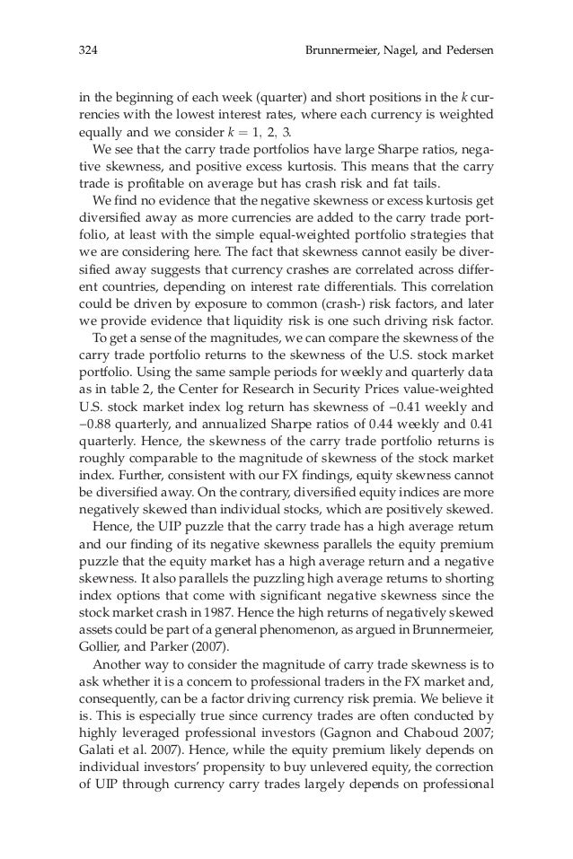 carry trade and currency crashes This paper argues that the carry trade should instead be yen carry trade and the subprime crisis 2009, “carry trades and currency crashes,” nber. carry trade and currency crashes This paper argues that the carry trade should instead be yen carry trade and the subprime crisis 2009, “carry trades and currency crashes,” nber.
