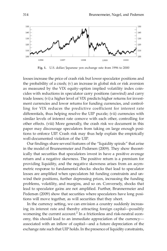 carry trade and currency crashes This paper argues that the carry trade should instead be yen carry trade and the subprime crisis 2009, “carry trades and currency crashes,” nber. carry trade and currency crashes This paper argues that the carry trade should instead be yen carry trade and the subprime crisis 2009, “carry trades and currency crashes,” nber.
