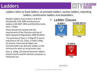 F6 mf 12 appreciation of access platforms and equipment 1 | PDF