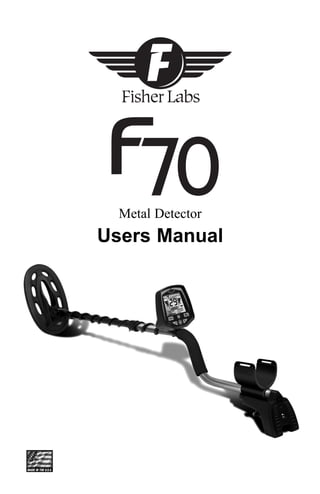 Users Manual
  Metal Detector
 