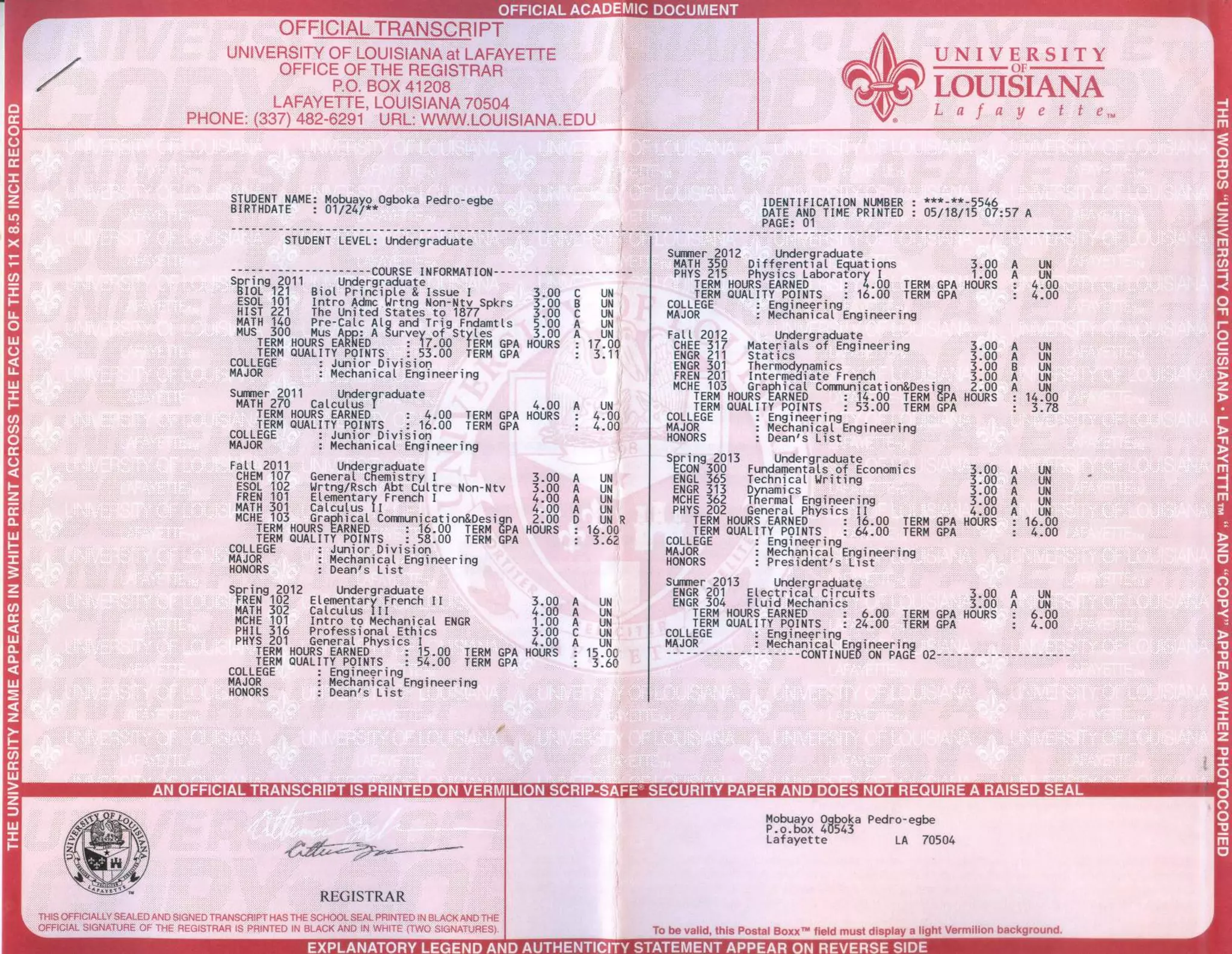 Transcript Smaller Size | PDF