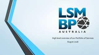 Generic LSM-BPO Overview 2