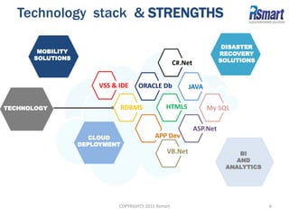 Iis R Smart Rsmart Corporate Overview_LinkedIn | PDF