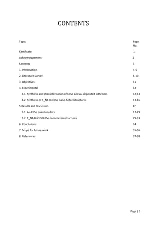 B.Tech Project Report | PDF
