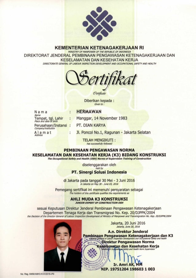 Sertifikat K3 Konstruksi044<script async src=