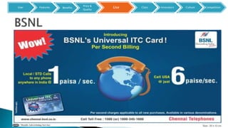 User Features UseBenefits
Price &
Quality
Class Innovators Culture Competition
 