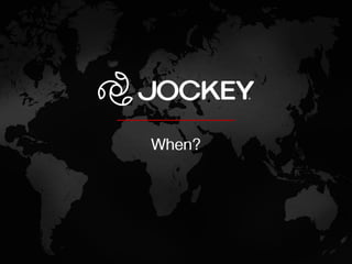 Brand Campaign Proposal - Jockey