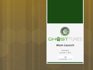 Mom Launch
Prepared:
January 7, 2015
 