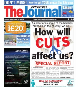 Lowestoft Journal cuts