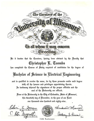 Electrical Engineering Degree | PDF