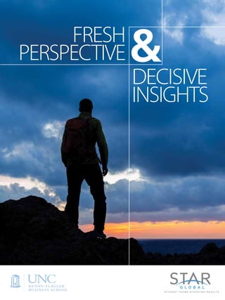 FRESH
PERSPECTIVE
DECISIVE
INSIGHTS
 