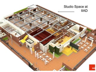 Studio Space at
IIAD
 