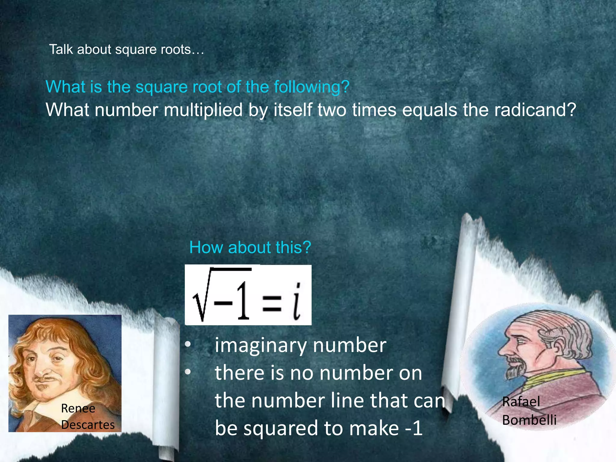 Bombelli Rafeel ComplexNumbers_Part 1 | PPSX