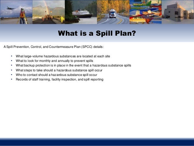 hazardous substance spill prevention and response 3 638