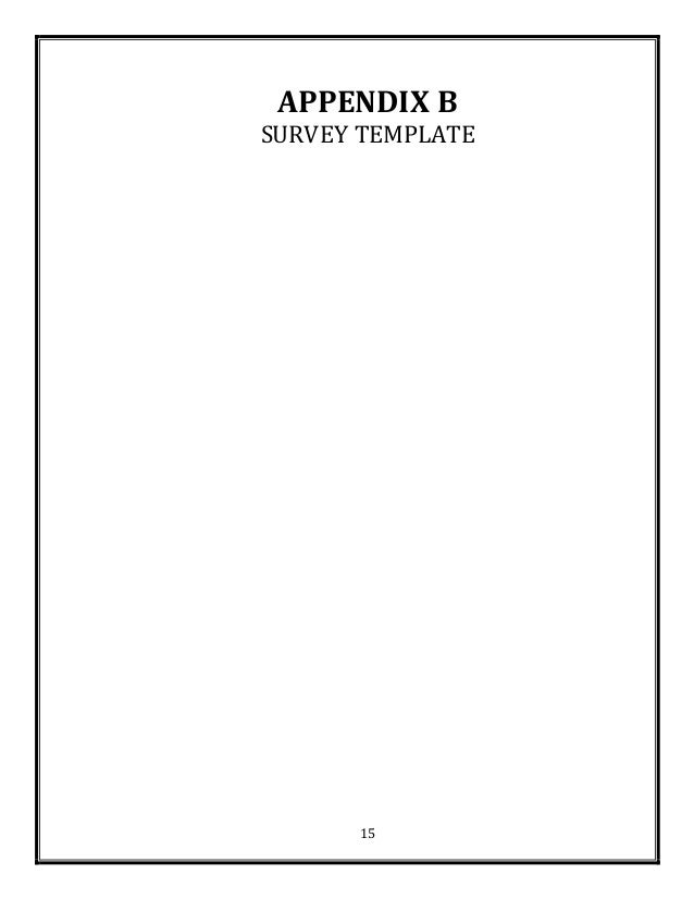 managerial report template