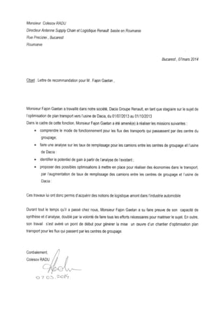 Letter of recommendation RADU Colesov RENAUD