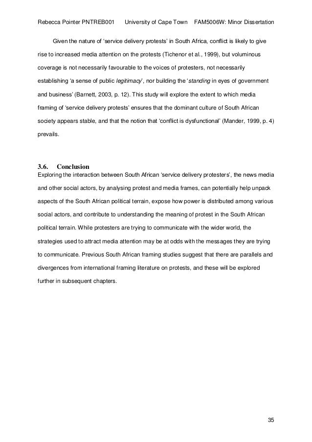 thesis on public service delivery