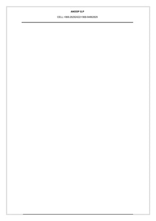 ANOOP G.P
CELL:+968-26292422/+968-94862829
 