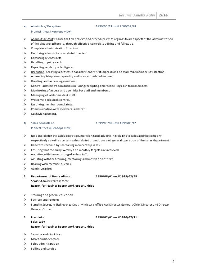 good resume