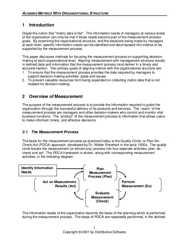 Organizational structure essay