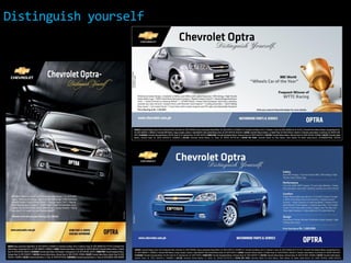 Distinguish yourself