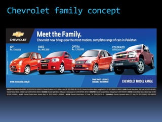 Chevrolet family concept